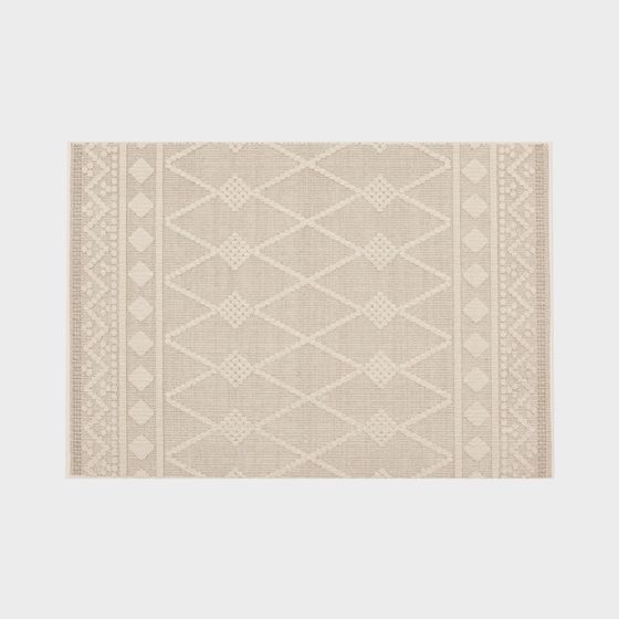 Geometric Elegant Low-Poly Rug 3D model