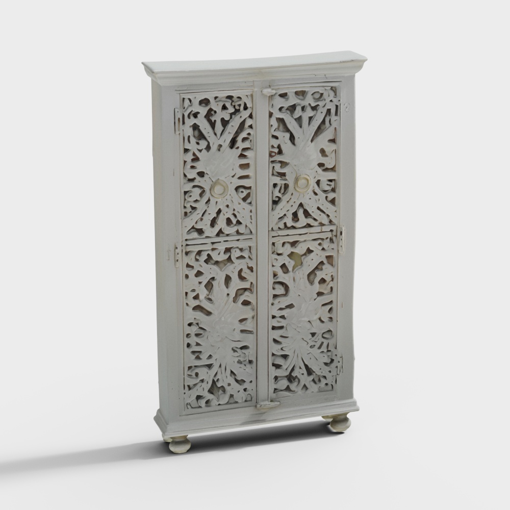 Momoka Mango Wood Almirah