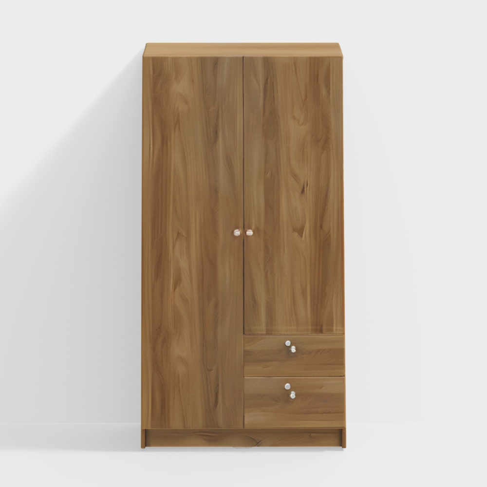 Modern Minimalist Wardrobe 3D model