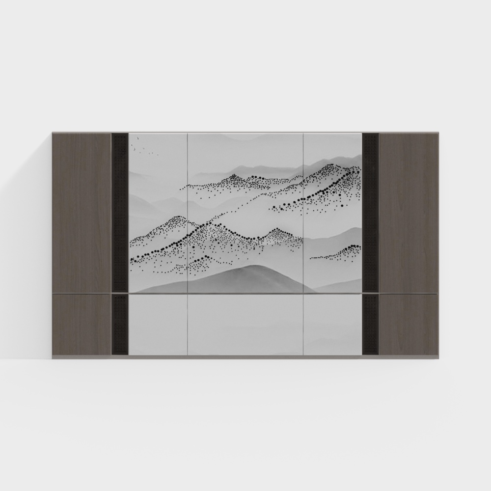 The Television Background Wall