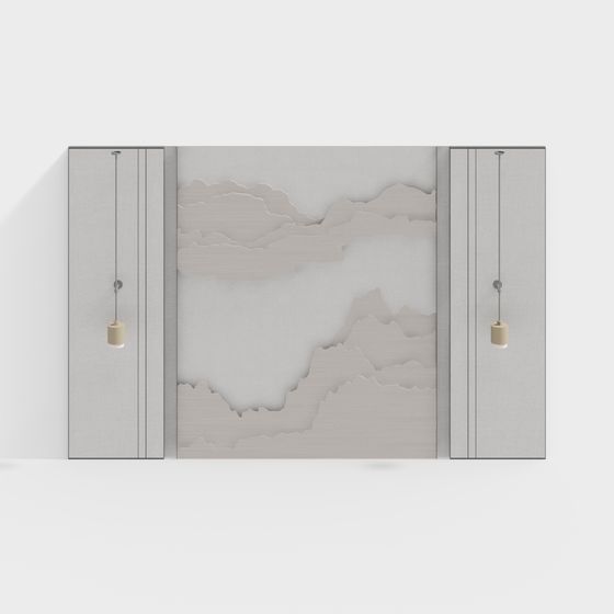 Mountain Shadow Gate 3D model