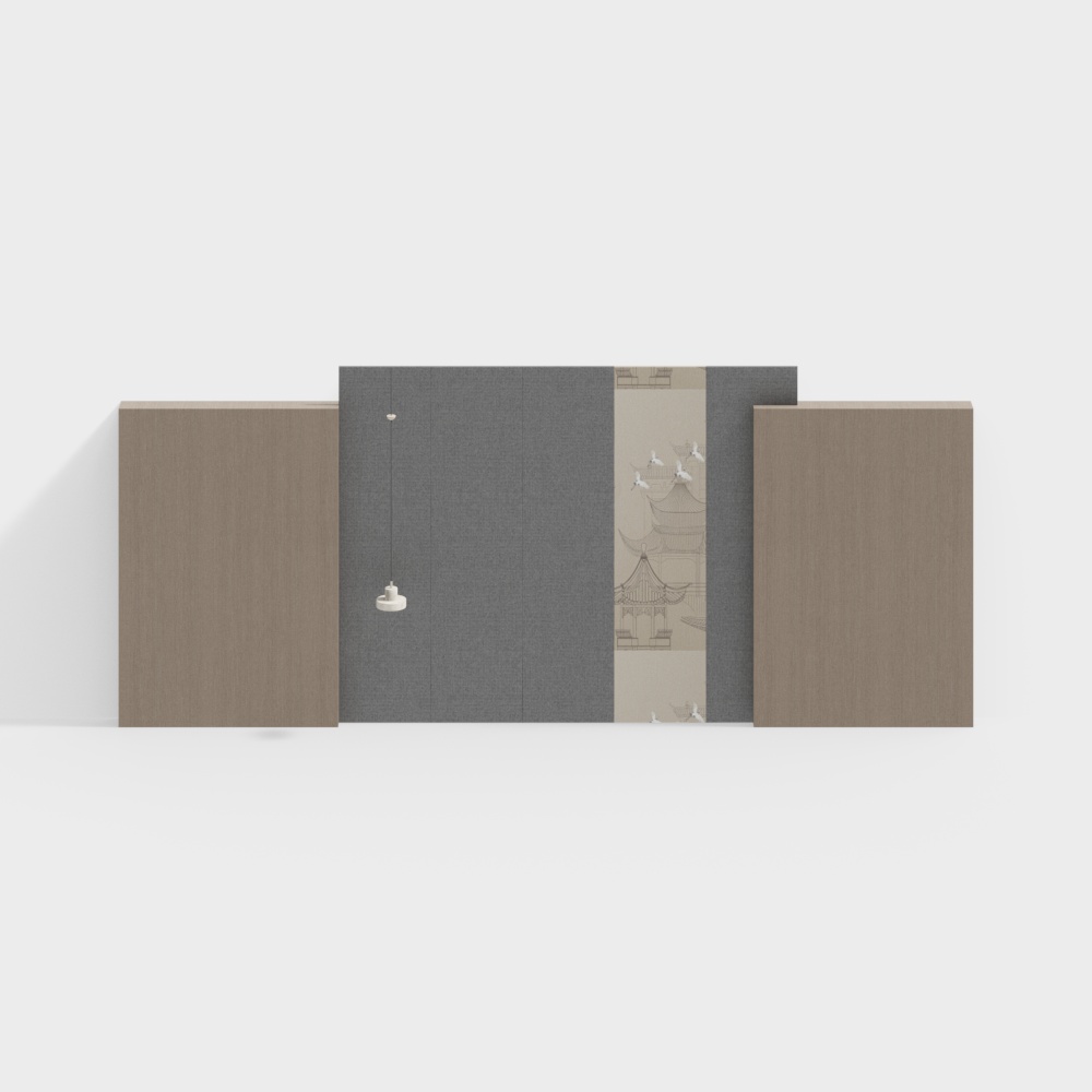 The Television Background Wall