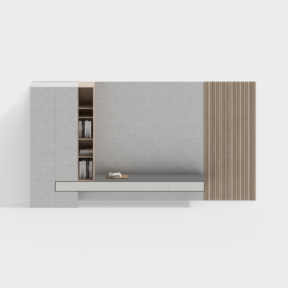 The Television Background Wall