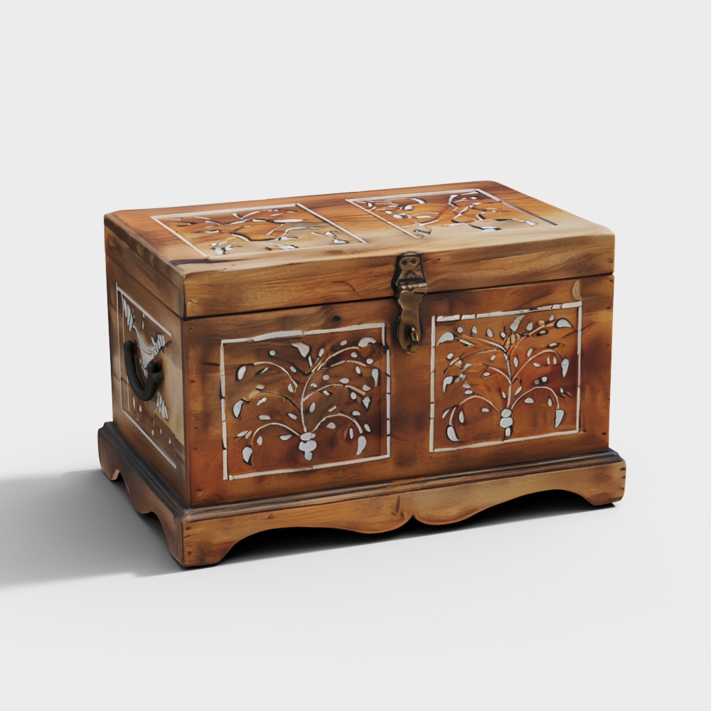 Stowaway Recycled Teak Storage Box