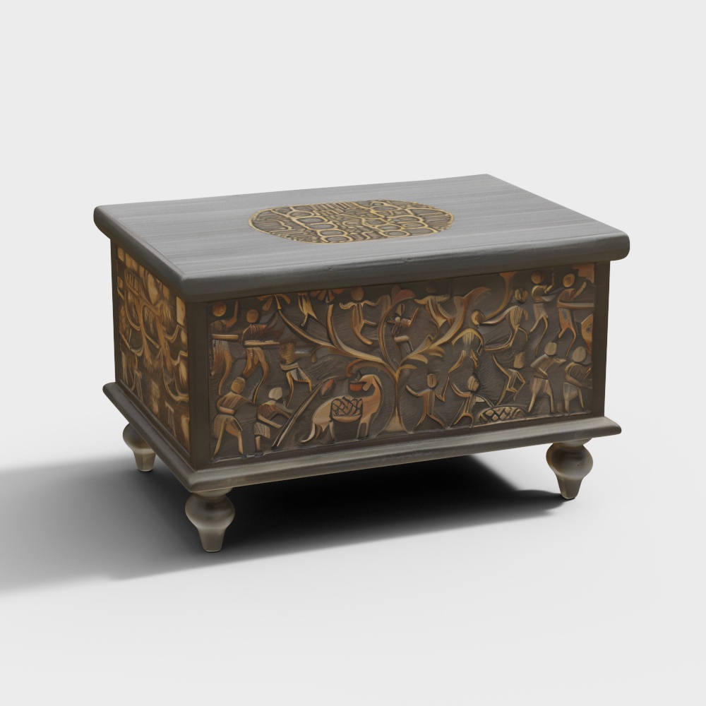 Enya Mango Wood Quarter Box