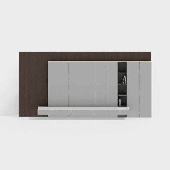 Urban Elegance Media Console 3D model