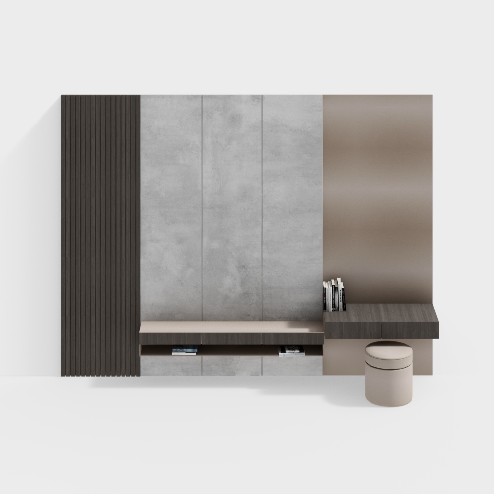 The Television Background Wall