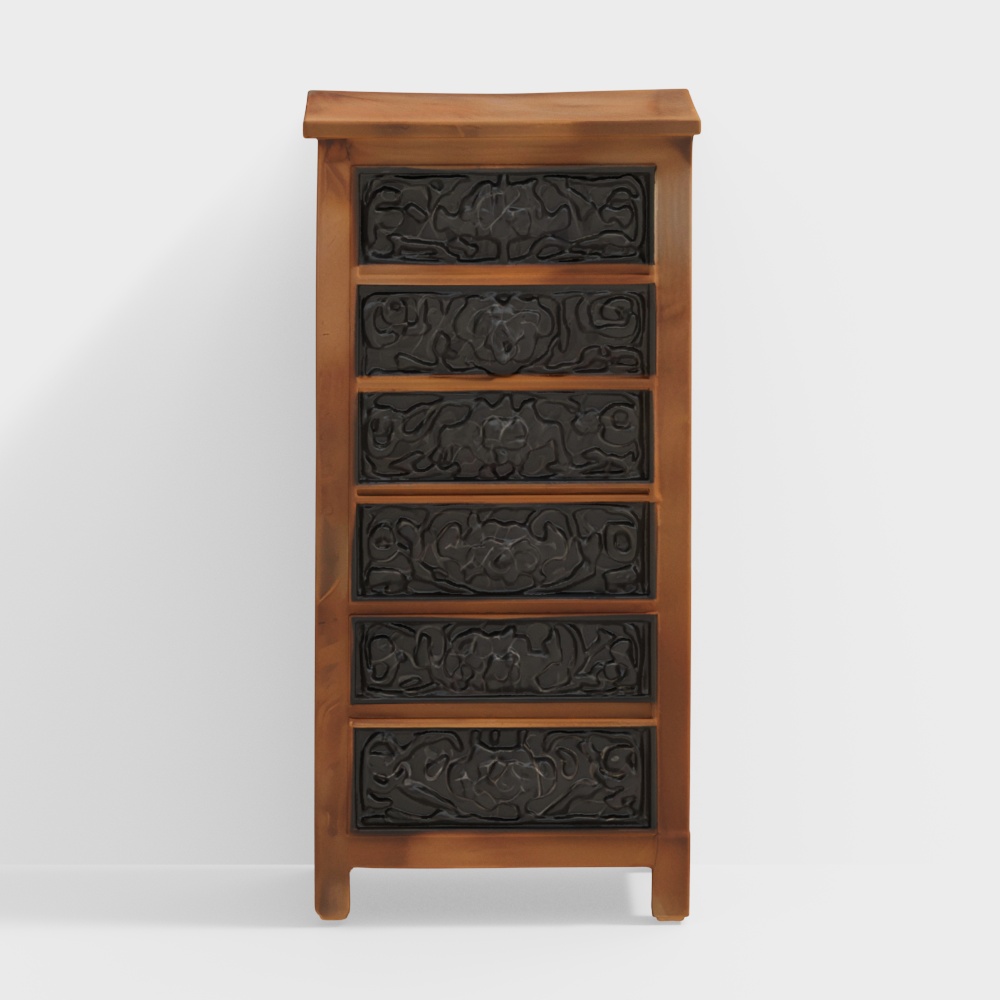 Baumhaus Teak Chest of Drawers