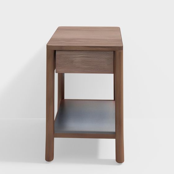 Stylish Urban Corner Side Table 3D model