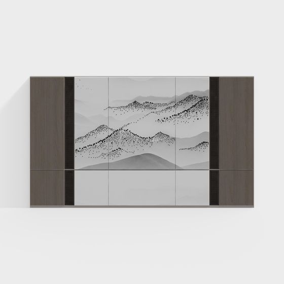 Shanhe Map 3D Model - Unique Low-Poly Design