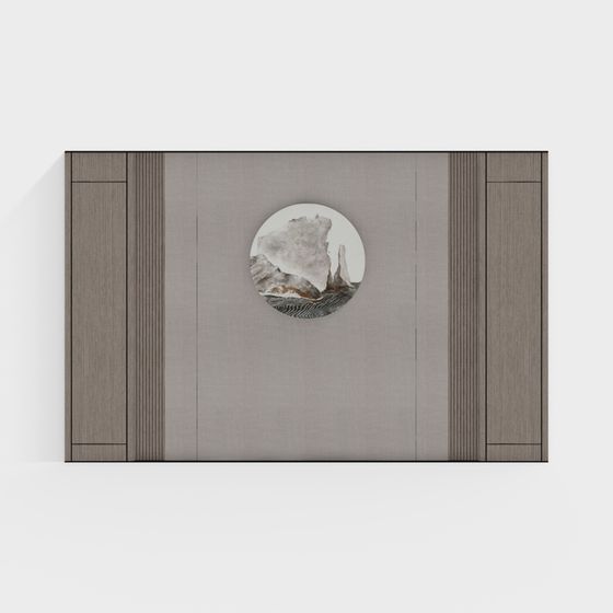 Mountain Window 3D model