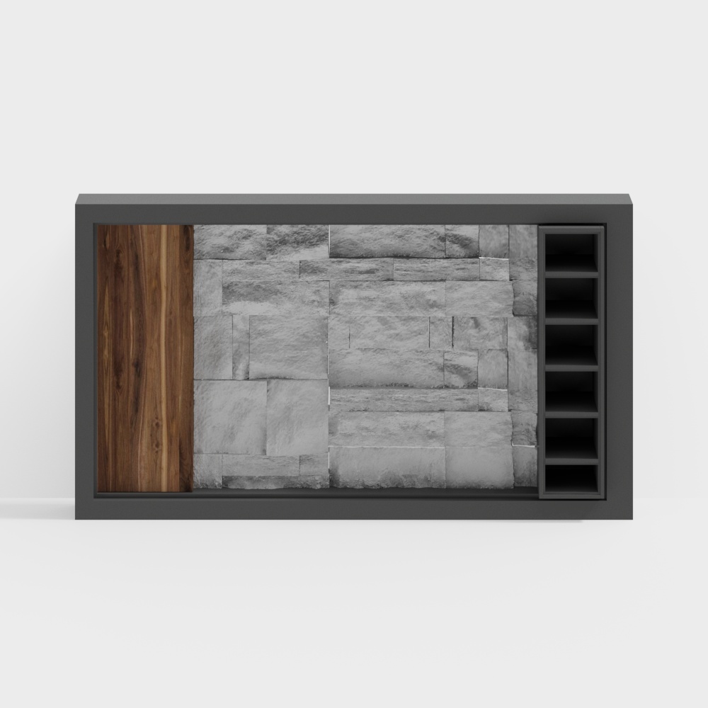 The television background wall