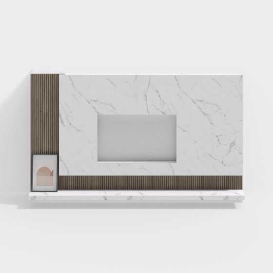 ผนังพื้นหลังโทรทัศน์