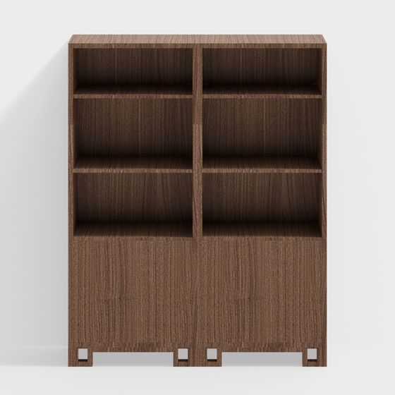 Urban Shelf 3D Model for Modern Spaces