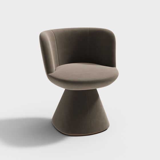Conical Armchair 3D Model for Modern Interiors