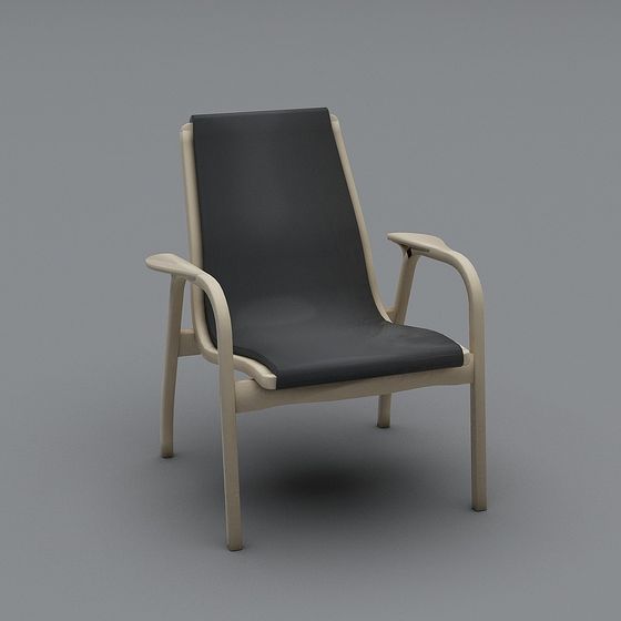 City Lounge Chair 3D model for Modern Interiors