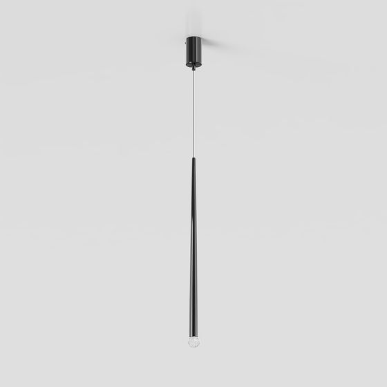 Elegant Hanging Lamp 3D model