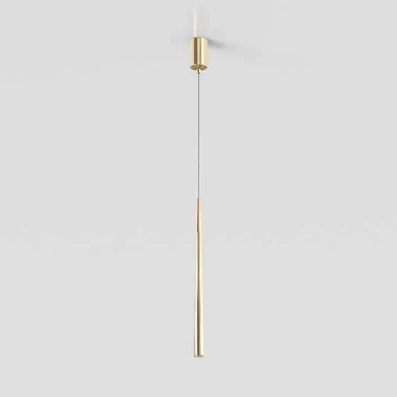 Stylish Hanging Light Fixture 3D model for Modern Spaces