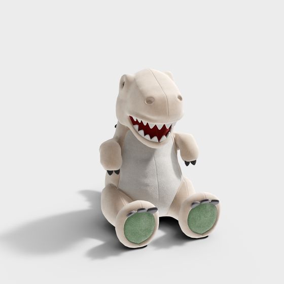 Mädchenhafter Dinosaurier Plüschspielzeug