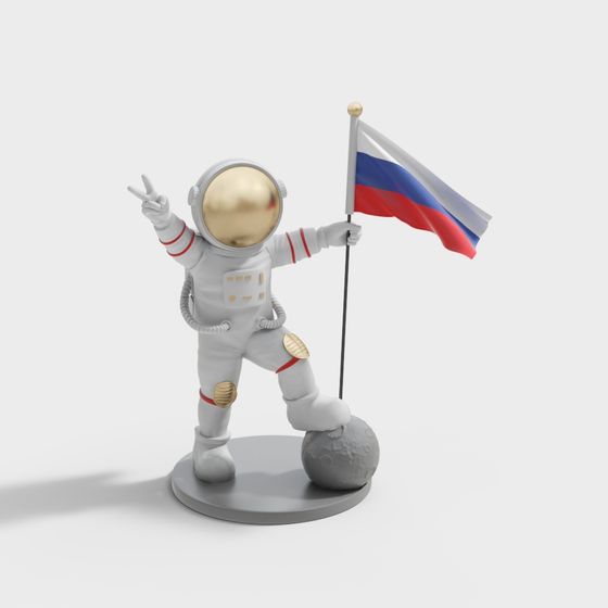 Space Conqueror 3D Model for Creative Projects