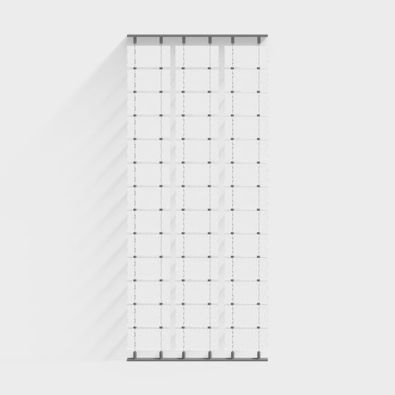 Französische Wohnzimmer-Glastrennwand