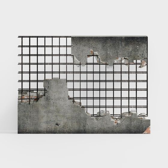 ผนังคอนกรีตสไตล์อุตสาหกรรมที่มีรอยขีดข่วน