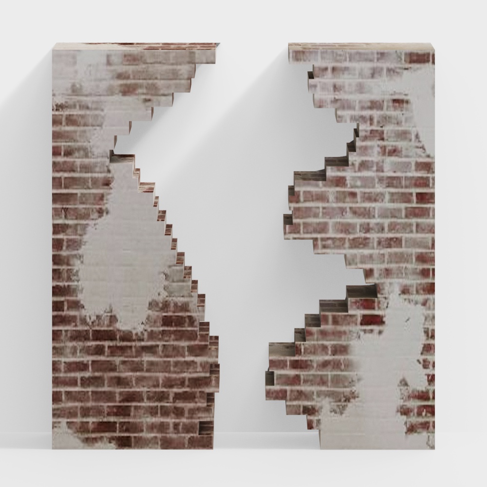 Industrielle verwaschene Hintergrundwand