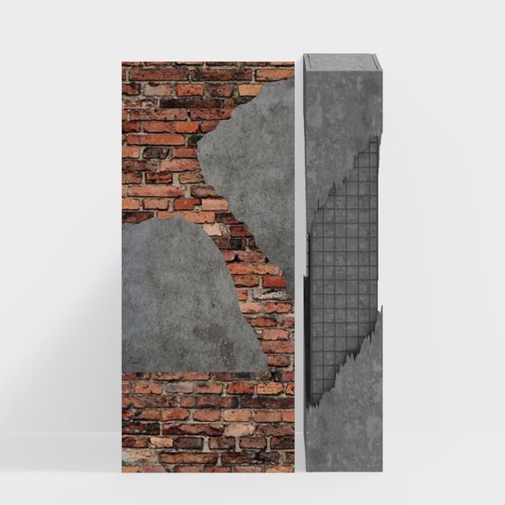 Industrial Worn Partition