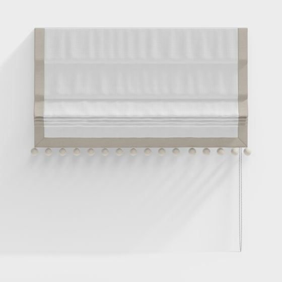 Modern Roman Blind Beaded Curtain