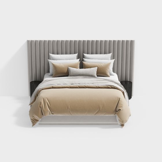Urban Comfort Bed 3D model