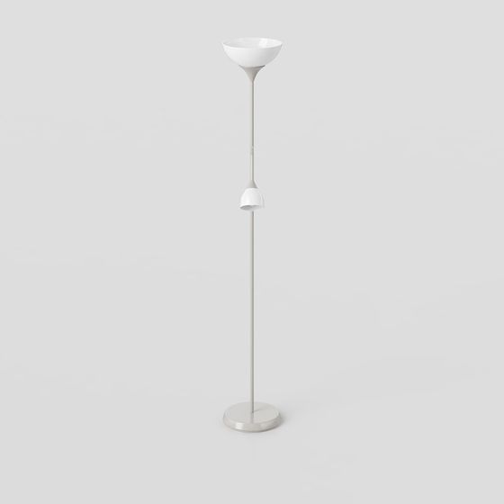 Stylish Floor Lamp 3D model for Modern Interiors