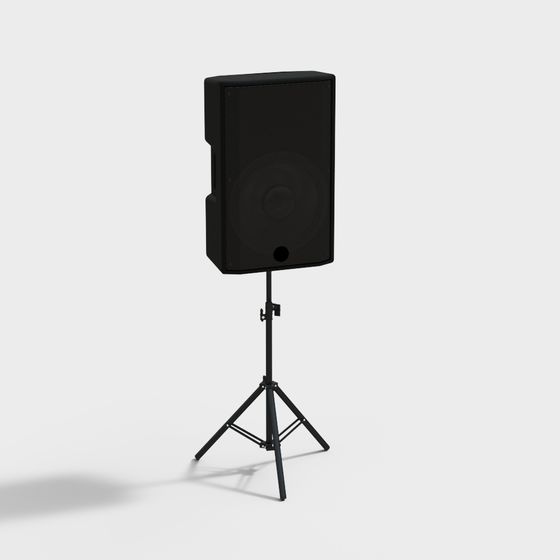 Portable Speaker System 3D Model