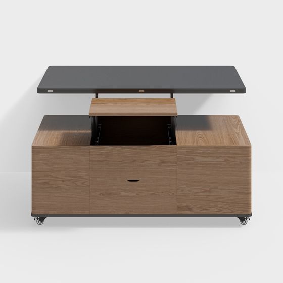 높이 조절식 세라믹 거실 테이블