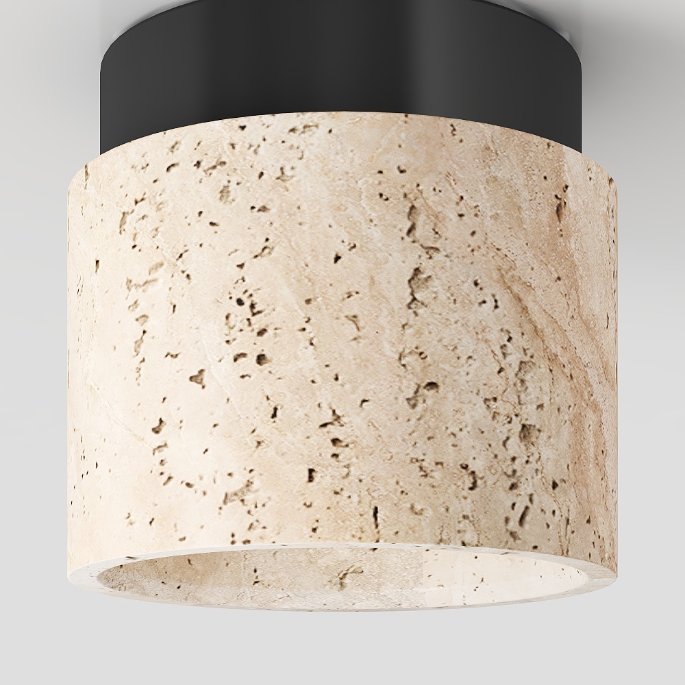 Travertine Design Ceiling Light