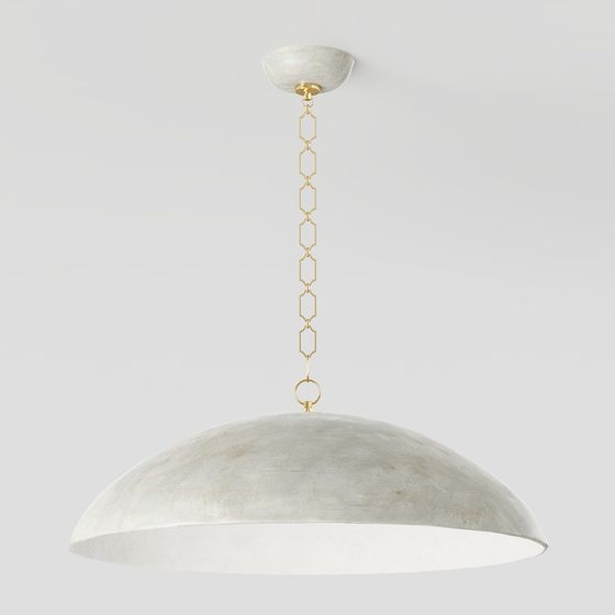 Elegant Geometric Chandelier 3D model