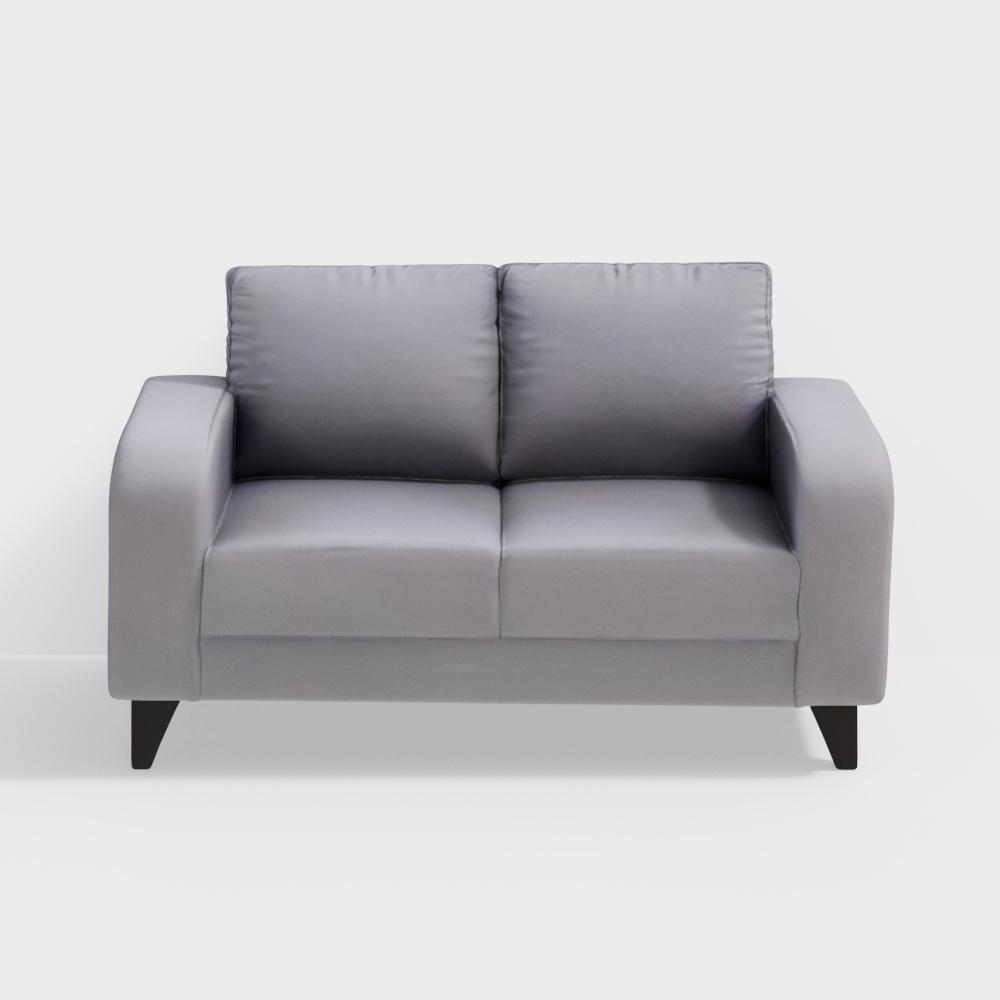 Manchester Fabric 2 Seater Sofa in Grey Color