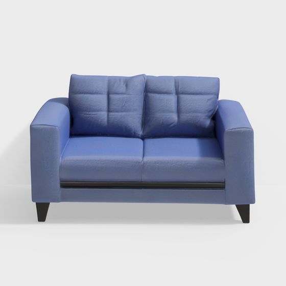 GARCIA Fabric Sofa in Blue Colour