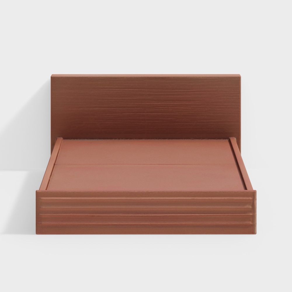 Cosmo Low Height Engineered Wood Platform Bed