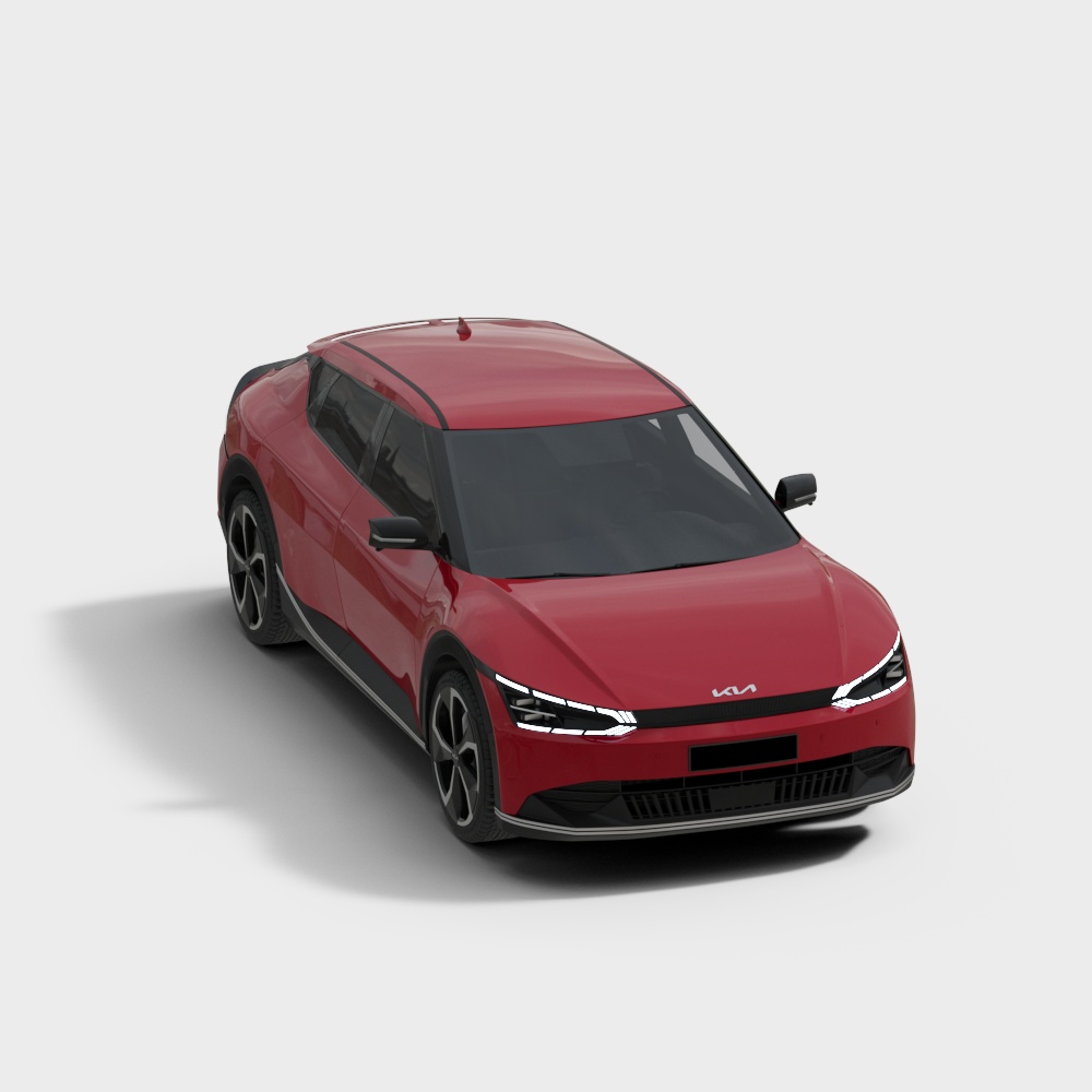 Futuristic Kia EV6 3D model