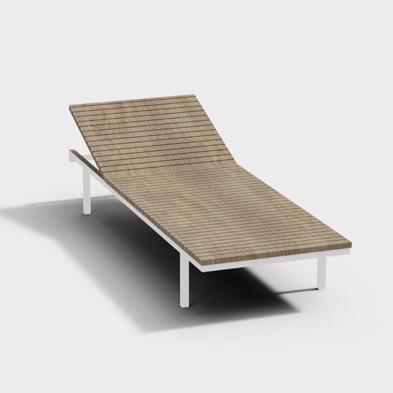 Stylish Lounge Chair 3D model for Contemporary Spaces