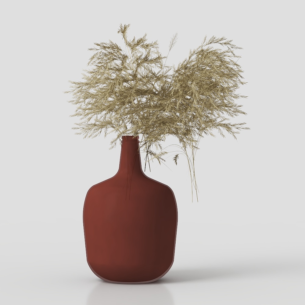 Wabi Sabi Style Floral Ornament