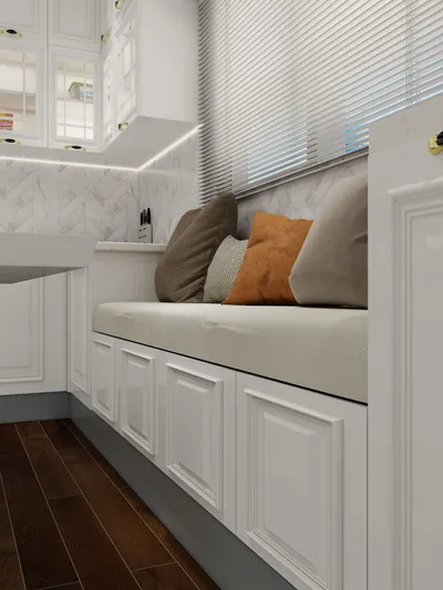 Beige Transitional Living Room: A Cozy Multifunctional Corner