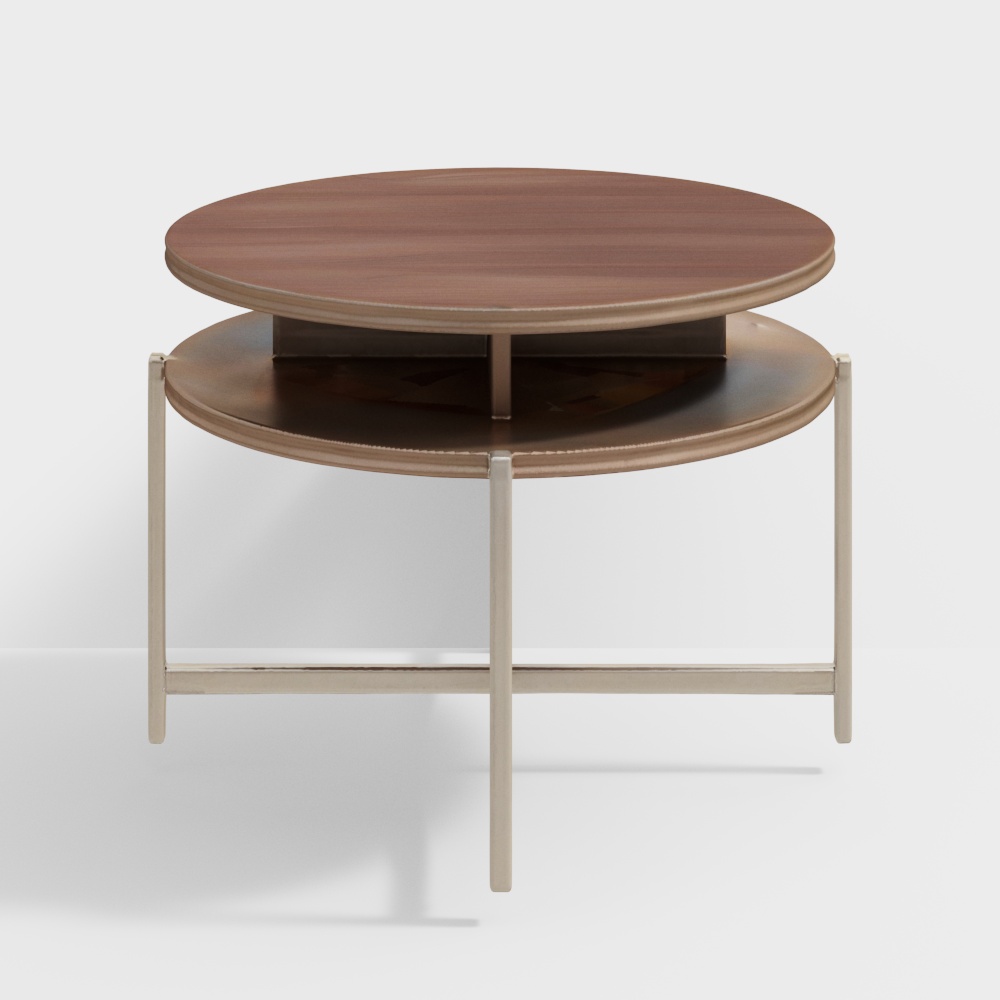 FOMO Engineered Wood Nested Center Table with 4 Pieces