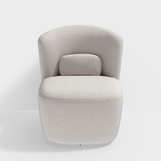 Sofá individual blanco