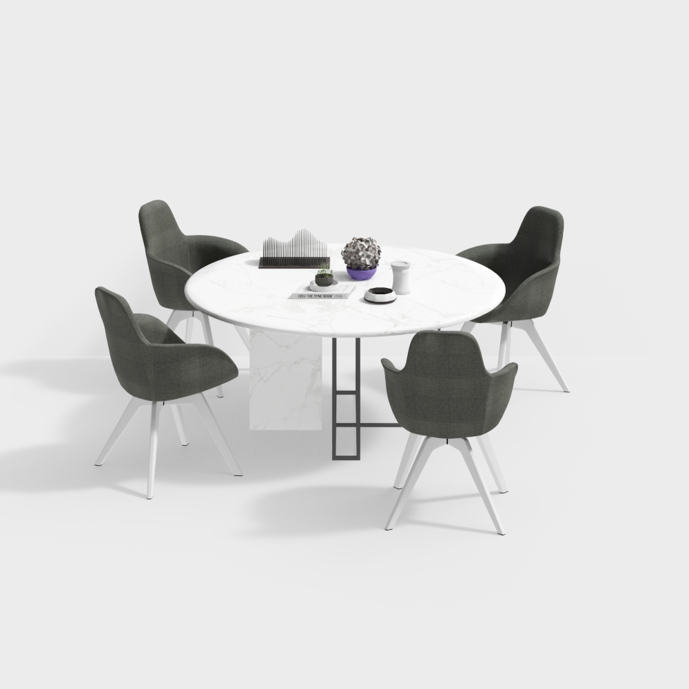 Round Dining Table Set