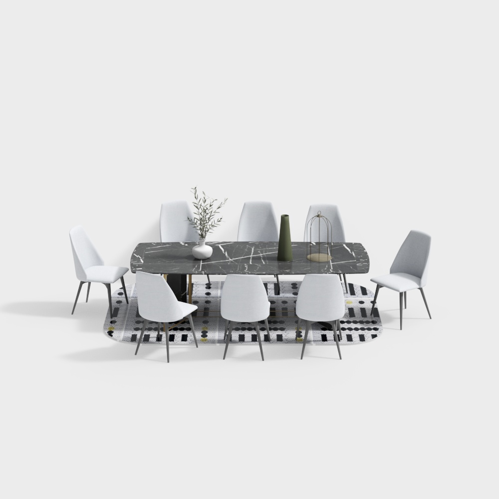 Modern Dining Table Set