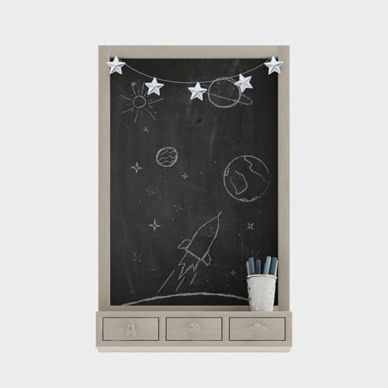 Galactic Chalkboard 3D model