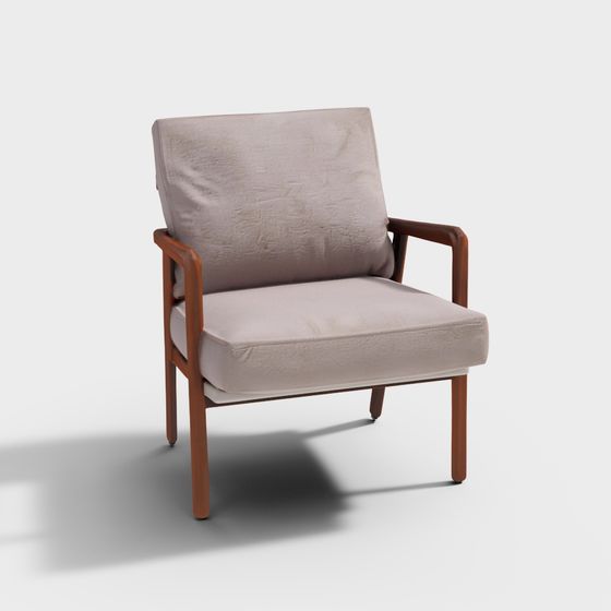 Cozy Lounge Chair 3D model