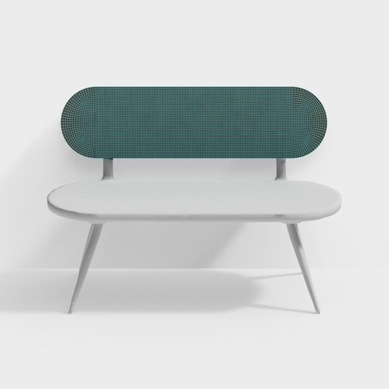 Modern Low-Polygon Chair 3D model