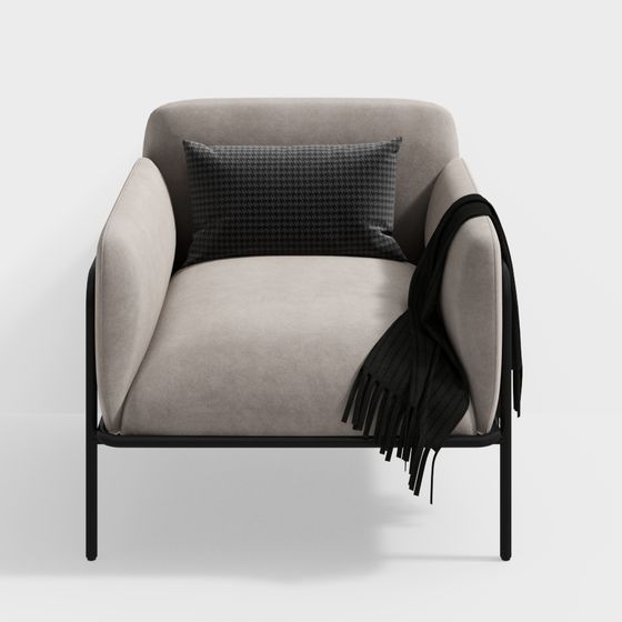 Urban Lounge Chair 3D model